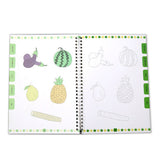 Grooved Handwriting Drawing Practice Book Set for Little Ones