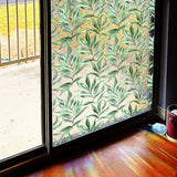 2Pcs Glass Window Privacy Static Cling Frosted Sticker Covering Film Style 1