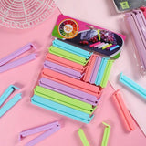 24PCS Plastic Bag Clips Sealer Clamp for Kitchen Food Snack Storage