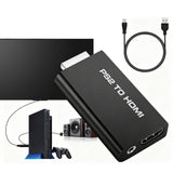 PS2 To HDMI Converter Adapter With USB Power Cable Supports All PS2 Display Modes