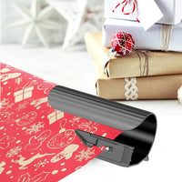 Wrapping Paper Cutter with Replacement Blade Christmas Wrap Roll Cutting Tool