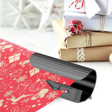 Wrapping Paper Cutter with Replacement Blade Christmas Wrap Roll Cutting Tool