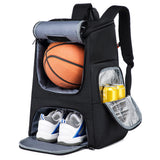 Basketball Backpack with Shoe Compartment Large Sports Bag for Accessories