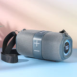 Portable Bluetooth Speakers Wireless Speaker with TF AUX FM for Shower Pool Party Grey