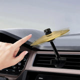 Car Air Vent Drum Cymbal Decoration Musical Cymbal Ornament for Car Truck SUV Gold