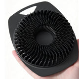 4 PCS Silicone Bath Brush Set with Long Handle Brush