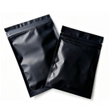 100 PCS Black Matte Aluminum Foil Food Storage Bags in 2 Sizes