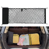 Universal SUV Cargo Net with Storage Bag – Trunk Organizer for Car