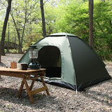 For 2-Person 4-in-1 Outdoor Camping Tent Kit Portable Quick Automatic Opening Beach Tent Hiking Picnic Travel Style 2