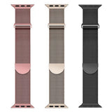 3PCS Milanese Loop Attraction Piece Band Compatible with Apple Watch 11 10 9 8 SE 7