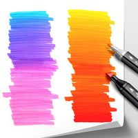 Colourful Art Markers Pens Dual Tips Markers Set with Base