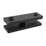 180 Degree Pool Fence Glass Clamp 304 Steel for 10 to 12mm Black