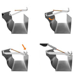 20 PCS Quick Screw Hidden Rain Gutter Bracket Hangers clip style Heavy Duty