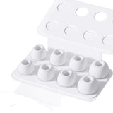 4 Pairs of Replacement Ear Tips Compatible with AirPods Pro 1st/2nd Generation 4 Sizes Silicone Earbuds Tips XS/S/M/L