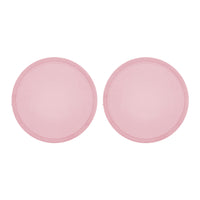 2Pcs Castor Oil Pack for Breast Chest Reusable Compress Castor Oil Pack Breast Care Aids Pink