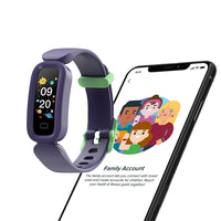 Bluetooth Smart Sport Bracelet Kids Activity Tracker Heart Rate Monitoring Bracelet