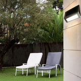 4 Pack Solar Deck Lights Outdoor LED Step Lights for Stairs Pathway Patio Garden Yard White