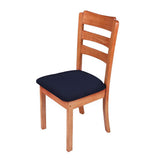 4Pcs Stretch Dining Chair Covers Water Resistant Chair Slipcovers for Dining Room Wedding Banquet Black