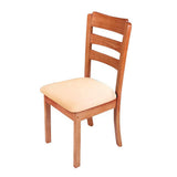 4Pcs Stretch Dining Chair Covers Water Resistant Chair Slipcovers for Dining Room Wedding Banquet Beige