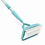 Long Handle Baseboard Cleaner 360 Degrees Swivel Microfibre Brush for Skirting Boards Mouldings Door Frames