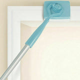 Long Handle Baseboard Cleaner 360 Degrees Swivel Microfibre Brush for Skirting Boards Mouldings Door Frames