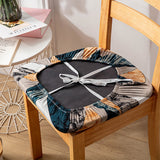 2Pcs Dining Chair Covers Stretch Cushion Slipcover Seat Cover Washable Protectors Style 2