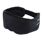 Bluetooth Sleep Headphones Eye Mask Wireless Music Sleeping Eye Cover Black