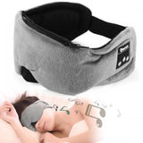 Bluetooth Sleep Headphones Eye Mask Wireless Music Sleeping Eye Cover Grey