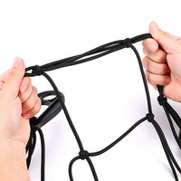 120x90cm Roof Cargo Net Mesh Organizer Truck Bungee Cord Net with  Plastic Hook