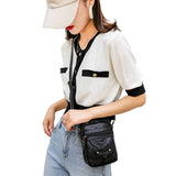Women's Shoulder Bag Multi-Pocket Crossbody Bag Black