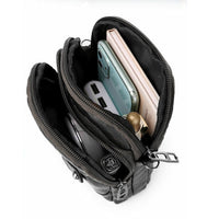 Women's Shoulder Bag Multi-Pocket Crossbody Bag Black