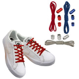 3 Pairs Shoelace Unisex Elastic No Tie Shoe Laces Screw Shoelaces Lazy Shoe Lace Style 2