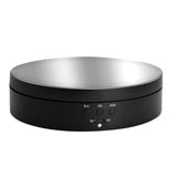 360 Degree Rotatable Electric Turntable Display Stand Black