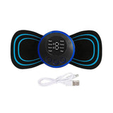 Portable Electric Neck Back Massager EMS Cervical Massage Patches