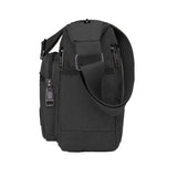 Retro Canvas Shoulder Messenger Bag Crossbody Satchel Travel for Men Black