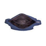 Retro Canvas Shoulder Messenger Bag Crossbody Satchel Travel for Men Blue