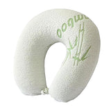 U Shaped Travel Pillow Memory Foam Pillow Neck Support Cushion