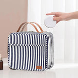 Hanging Travel Toiletry Bag Large Capacity Wash Bag Cosmetic Bag Blue