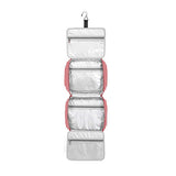 Hanging Travel Toiletry Bag Large Capacity Wash Bag Cosmetic Bag Red