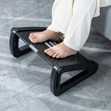 Foot Rest with Massage Roller Adjustable Height Footrest Non Slip Foot Stool for Office Home