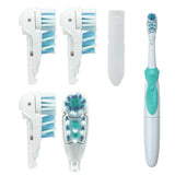 16Pcs Set Double-Headed Replacement Toothbrush Heads Compatible with Oral-B 3733 4732 4734