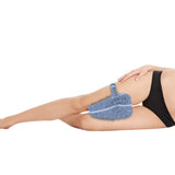 Memory Foam Leg Knee Pillow for Side Sleeper Knee Support Pillow Cushion Blue