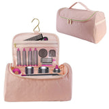 Travel Case Compatible with Dyson Airwrap Styler and Attachments Portable Storage Bag with Hanging Hook Pink