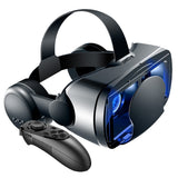 3D VR Smart Glasses with Headset Virtual Reality VR Eyeglasses with Bluetooth Remote Control