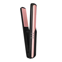 USB Cordless Hair Straightener Rechargeable Travel Portable Hair Styling Tool Black