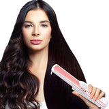 USB Cordless Hair Straightener Rechargeable Travel Portable Hair Styling Tool White