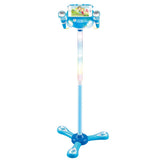 Karaoke Machine with 2 Microphones Adjustable Stand Musical Toys Blue