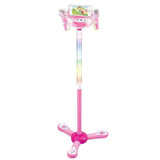 Karaoke Machine with 2 Microphones Adjustable Stand Musical Toys Pink