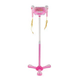 Karaoke Machine with 2 Microphones Adjustable Stand Musical Toys Pink