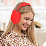 For Apple AirPods Max Headphones Protective Case Silicone Sleeves Full Set Cover Red